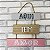 Placa em Mdf Aqui Tem Amor - Imagem 1