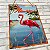 Placa Metal Alto Relevo Flamingo - Imagem 1