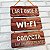Placa em Mdf Onde Wifi Conecta - Imagem 1