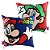 Almofada Fibra Veludo 40x40cm Super Mario - Imagem 1