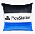 Almofada Fibra Veludo 40x40cm PlayStation - Imagem 1