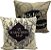 Almofada Fibra Veludo 40x40cm Mapa do Maroto Harry Potter - Imagem 1