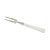 Conjunto 6 Garfos para Aperitivo de Aço Inox Branco 10cm - Imagem 1