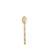 Conjunto 6 Colheres de Chá de Aço Inox Bambu Elegant Champanhe 12,5cm - Imagem 1
