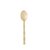 Conjunto 6 Colheres de Sobremesa de Aço Inox Bambu Elegant Champanhe 15,2cm - Imagem 1