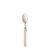 Conjunto 6 Colheres de Sobremesa de Aço Inox com Cabo em Plástico Destiny Rosa 17,5cm0, - Imagem 1