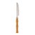 Conjunto 6 Facas de Sobremesa de Aço Inox com Cabo de Plástico Bambu Basic 20cm - Imagem 1