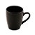 Caneca de Cerâmica Cronus Preta 350ml - Imagem 1