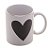 Caneca de Porcelana Color Big Heart 350ml - Imagem 1