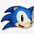 Almofada Formato Sonic Speed Fibra Siliconada - Imagem 1