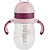 Copo Infantil Transição Leão Canudo Silicone Alça 220ml 6m - Imagem 5