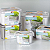 Pote Hermético Slim Multiuso 630ml Organizador Geladeira - Imagem 7