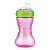 Copo De Transição Bico De Silicone Antivazamento Nuby 300ml Rosa - Imagem 1