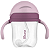 Copo de Transição Tritan Antivazamento Rosa com Alça - Imagem 1