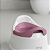 Troninho Penico Infantil Ergonômico para Bebê Rosa Branco - Imagem 2