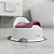 Troninho Penico Infantil Ergonômico para Bebê Rosa Branco - Imagem 3