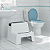 Escadinha Infantil 2 Degraus Antiderrapante Banquinho para Banheiro Azul - Imagem 3