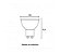 LAMPADA LED MR16 GU10 - 3,5W - 210LM - 2700K - 110V - 220V - LUM. BNU - Imagem 2