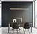 LED PENDENTE - HASTE RECTA 1MT -4000K - PRETO FOSCO - AVANT - Imagem 2