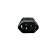 PLUG FEMEA 3P 10A PRETO - MEC - Imagem 2