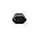 PLUG FEMEA  3P 20A PRETO - MEC - Imagem 2