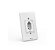 ARTIS - CONJ 1 TOMADA  2P + T 250V  20A BRANCA - VERTICAL  - ARTIS - ENERBRAS - Imagem 1