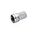 CONECTOR F C/ ROSCA RG59 - IMPORTADO - UNIS - Imagem 1