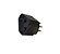 ADAPTADOR PINO 10 A - PRETO - MECATOL - UNIS - Imagem 1