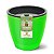 Vaso Elegance Autoirrigável Verde Neon 8 Litros Nutriplan - Imagem 1