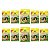 Kit 10 Armadilhas Amarela Adesiva Pequena Pragas Neudorff - Imagem 1