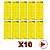 Kit Armadilha Adesiva Yellow Trap Insetos Voadores 10 Unids - Imagem 1