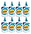 Kit Semorin White Tira Manchas De Roupas Brancas 8un 100ml - Imagem 1