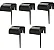 Kit 5 Porta Iscas Estacas Para Controle De Ratos Ratazana No Jardim - Imagem 1