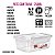 KIIT 7Unid Marmitas Fitness 750ml Microondas Freezer BPAFree - Imagem 6