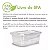 KIIT 7Unid Marmitas Fitness 750ml Microondas Freezer BPAFree - Imagem 5