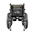 Cadeira de Rodas Alumínio Premium Max 150kg Hidrolight - Imagem 4