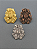 BROCHE MAXI CAMAFEU - Imagem 3