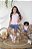 Conjunto Flower com shorts Chambray (Cód. MA0099) - Imagem 3