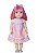 Boneca Lanna Princess  (cabelo rosa) - Imagem 1