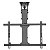 SUPORTE MOTOR. TETO PARA TV 32 A 70" PLMSTM01A - Imagem 9