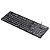 Teclado USB PRETO Slim LED Branco c/ Teclas Retro VINIK - Imagem 3