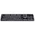 Teclado USB PRETO Slim LED Branco c/ Teclas Retro VINIK - Imagem 1
