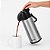 GARRAFA TERMICA EXCLUSIVA 2,5L INOX/PRETO SOPRANO - Imagem 5