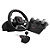VOLANTE GAMER XBOX PS5 COM PEDAIS E CAMBIO PCYES - Imagem 1