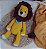 Leão Max Amigurumi em Crochê Amarelo - Imagem 2