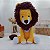 Leão Max Amigurumi em Crochê Amarelo - Imagem 5