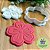 Cortador e Marcador Molde Flor de Cerejeira Sakura para biscoitos, porcelana fria, saboaria, modelagem com argila, artesanato - Imagem 2
