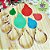 Cortadores formato Bola de Natal para Massas, Biscoitos, Artesanato, Biscuit, Pasta Americana - Imagem 3