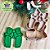 Cortador e Carimbo de biscoitos de Natal Caixa de Presente para borda de xícara - com puxador - Imagem 2