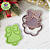 Cortador e Carimbo para biscoitos Sino de Natal - com puxador incluso e bordas finas - Imagem 1